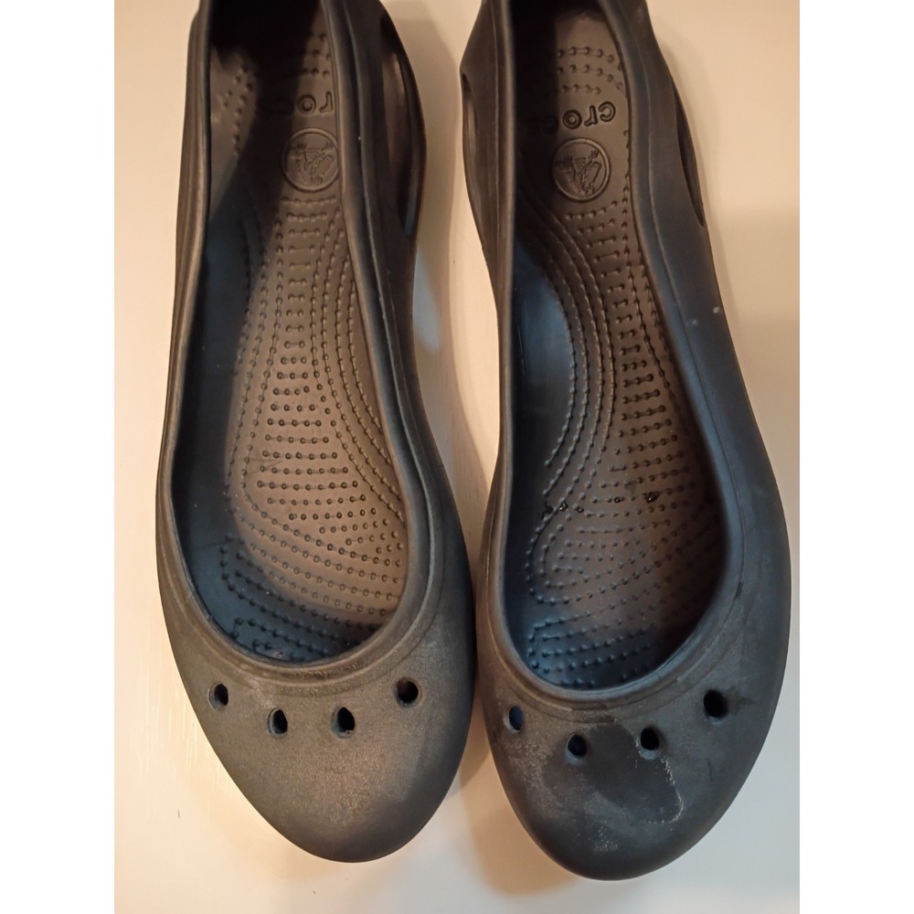 Crocs Kadee  Flats Women's Size 8- Black